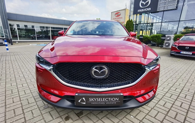 Mazda CX-5 cena 120900 przebieg: 71297, rok produkcji 2018 z Szczecin małe 121